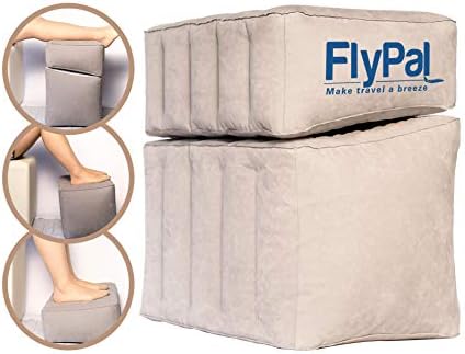 Flypal Comfortable Inflatable Foot Leg Rest For Car Office