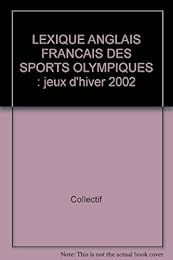 Lexique anglais-français des sports olympiques
