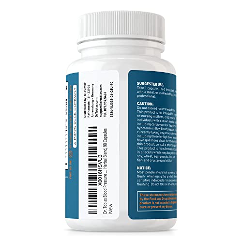 Dr. Tobias Support Supplement, with Natural Herbs and