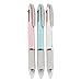 Multicolor Retractable Multi Pens Combination Of 0.7mm Ballpoint Pen 0.5mm Pencil, Assorted Ink, 3-pack