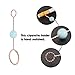 Lzttyee Personality Elegant Cigarette Holder Ring for Lady Smoker (Rose Gold, M 17mm)