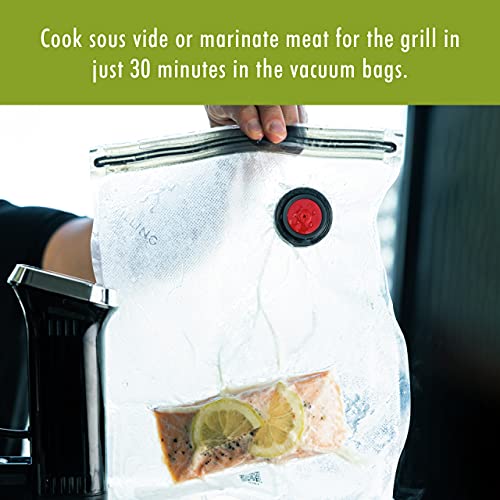 ZWILLING Fresh & Save 10pc Medium Vacuum Sealer Bags, 1 Gallon