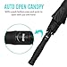 BAGAIL Golf Umbrella 68/62/58 Inch Large Oversize Double Canopy Vented Automatic Open Stick Umbrellas for Men and Women(Black,62 inch)