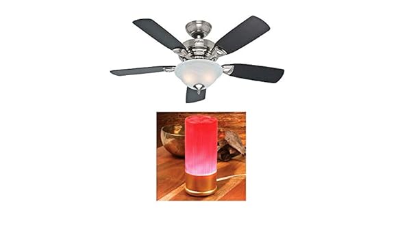 Ceiling Fans Accessories Hunter 52081 Caraway 44 Inch Brushed
