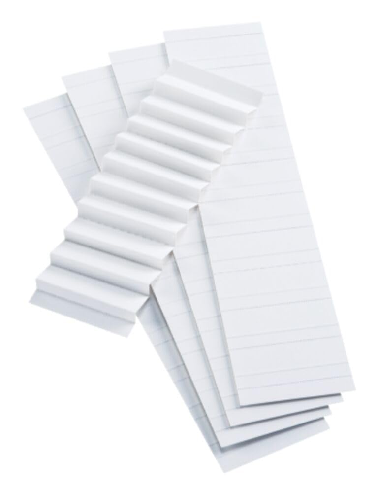 Pendaflex Blank Inserts for 1/5 Cut Hanging File Folders, 2 in, White, 100/Pack (242)