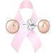 PAVOI Pink to Peach Stud Pearl Earrings for the National Breast Cancer Foundation - Freshwater Cultured AAA+ 6mm