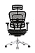 Eurotech Seating Ergo Elite High Back Chair, Black