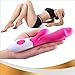 Women Electric Vibrator, Vagina Clitoral Vibrating Stimulator, Rechargeable 10-speed Vibration Waterproof Rechargeable Wand Massager, MELO Adult Sex Toy (Purple)