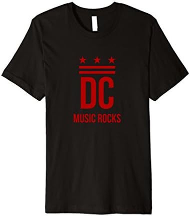 Mens DC Music Rocks Classic Shirt - 5 Colors XL Black