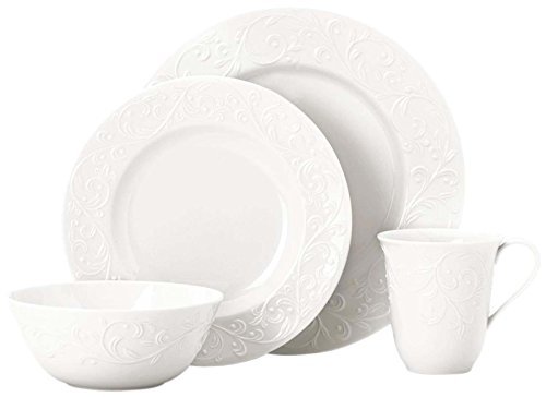 Lenox Opal Innocence Carved 4-Piece Place Setting