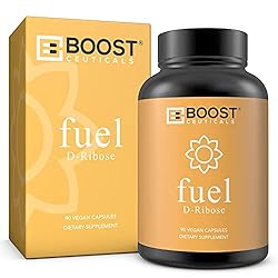 BoostCeuticals D Ribose Capsules Vegan Pure No