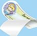 Princess 6pk SafetyTat Child ID Tattoos includes skin prep wipes and tattoo marking pen
