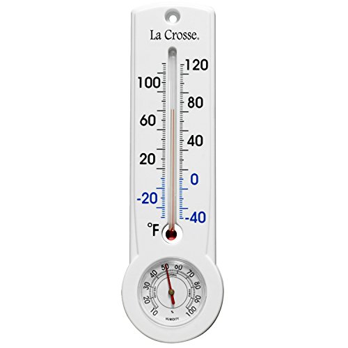 Lacrosse 204-109 Traditional Thermometer/Hygrometer, 9