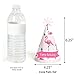 Flamingo - Party Like a Pineapple - Cone Happy Birthday Party Hats - 8 Count