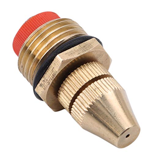 LJSLYJ Adjustable Fogging Cooling Nozzle Misting Garden Sprinkler Spray Atomizing Humidification