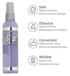Clear View Premium AR-Coated Anti-Streak