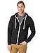 Alternative Men's Rocky Fleece Zip Hoodie, Eco True Black, X-Large