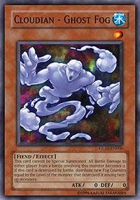 Yu-Gi-Oh! - Cloudian - Ghost Fog (GLAS-EN006) - Gladiators Assault - 1st Edition - Common