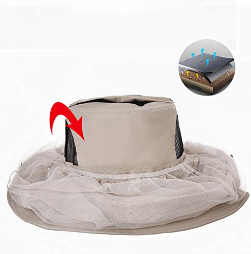 Netz-mesh-Schutz Sonnenhut Angelmütze Männer Frauen Sommer Atmungsaktiv Fischerhut D 1 Pc – Bild 7