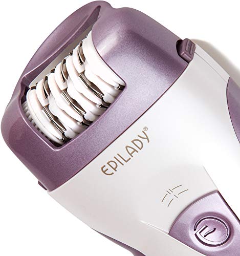 Epilady EP-810-33 Legend Rechargeable Epilator (Pearl White/Lavender) w/ EP-107 Epilady Coil Tweezer - Thumbnail 7