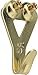 OOK 50674 Professional Picture Hangers, Reusable Art Hooks, Padded, Brass, 50lbs (10 Set) Gold