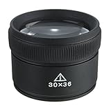 30X36mm Jewelry Optical Glass Lens Loupe Magnifier Watch Magnifying by Abcstore99