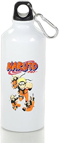 Sports Water Bottles Naruto Aluminum Vacuum Insulated White
