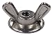 The Hillman Group 831491 XL Washered Wing Nut 1/4-20 (1 Pack of 100) primary