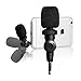 Saramonic SmartMic Mini Flexible Condenser Microphone with High Sensitivity for Apple IOS iPhone 8 8 plus 7 7 plus 6 6s 5 5s iPad and Android Smartphones