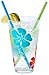 Drinking Straws 500 Count BPA-Free Multi-Colored Disposable Plastic Straw Assorted - DuraHome