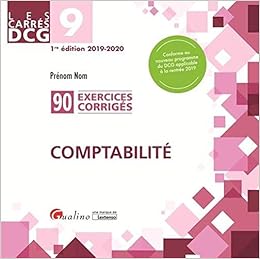 Amazon Fr Comptabilite Dcg 9 180 Exercices Corriges Recroix Pascale Livres