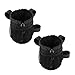 KEMIMOTO Bike Cup Holder, Bike Water Bottle Holder Bicycle Handlebar Drink Holder with Mesh Pockets Phone Bag for Cruiser Bike Scooter Wheelchair 2 Pack