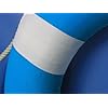 Light-Blue-Lifering-with-White-Bands-20-Life-Saving-Ring-Beach-Accent-De