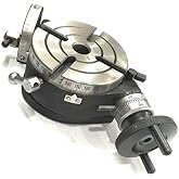 Precision 4" Inch/ 100 mm Tilting Rotary Table with MT2 Bore-Milling Indexing Machine