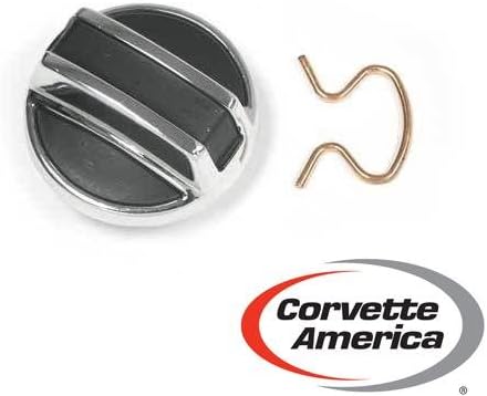 68-77 CORVETTE Door Lock Knob by Corvette America W/Retainer Clips
