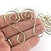 Elevate Essentials Swirl Hooks - Gold Decorative Ornament Hangers, 40 ct