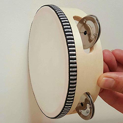 Autumn Water 6" Musical Instruments Tambourine Drum ren Musical Educational Tambourine Round Percussion for KTV Party