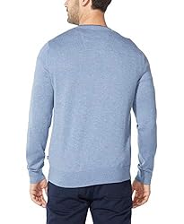 Nautica Men's Ribbed Sweater, Deep Anchor