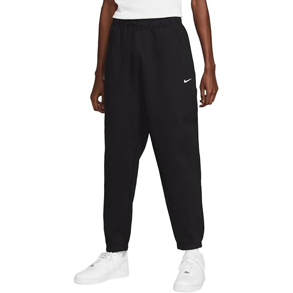 Nike Solo Swoosh Men's Fleece Pants (Luminous Green/White