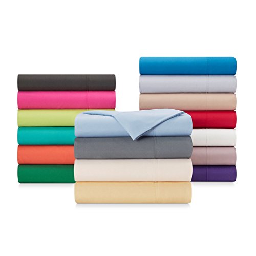 The Great American Store ! Fitted Sheet Only 21 Inch Extra Deep Pocket Queen Size Solid White - 1800 Series Brushed Microfiber Free & Stain Resistant - Thumbnail 4