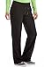 Med Couture Scrub Pants Women, Yoga Cargo Pocket Scrub Pant, Small, Black