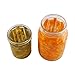 Grooved Weights Plus - Set of 5 - Extra Heavy Fermenting Weights with Grooved Handle and Flat Bottom - Fits Any Wide Mouth Mason Jar - Preservation, Pickling, Fermentation, Made of Food Grade Glass