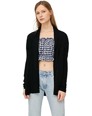 Mango Women's Flowy Cardigan