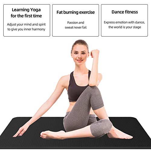 Large Exercise Mat,Equipment Mat,Treadmill Mat, Exercise Bike Mat