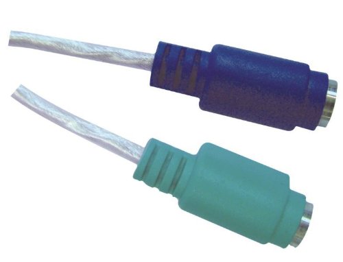 Waytex 11400 USB con Adattatore da Tastiera/Mouse a 2 x PS/2