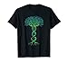 DNA Tree of Life Genetics Colorful Biology Science T-Shirt