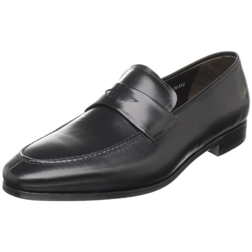Mezlan Men's Bradley II Loafer, Black, 12 M US