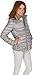 NEW Women's Packabe Ultra Light Weight Down Coat Short Jacket Outwear Blazer Grey (Medium, Grey)