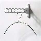 Spectrum Hanger Holder Color: White (Size: 11 3/4" H x 2 " W x 1 1/4" D) - 2 Count (Kitchen)