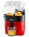 Gourmia GCJ200 Electric Citrus Juicer Machine- Double Fruit Capacity- Built In Slicer and Pulp Separator - Powerful 90 Watts Motor- ETL Certified,110v